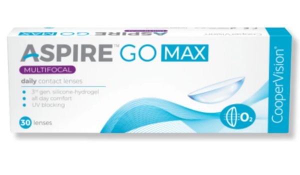 Aspire GO max daily cooperVision Cooper Vision Aspire Go Max 1 Day Multifocal (30 Lens Pack) - Image 1