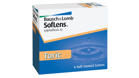 SL TORIC BOUSH AND LOMB Monthly Disposable Soflens Toric Lenses by Bausch & Lomb 6 Lens Pack - Image 1